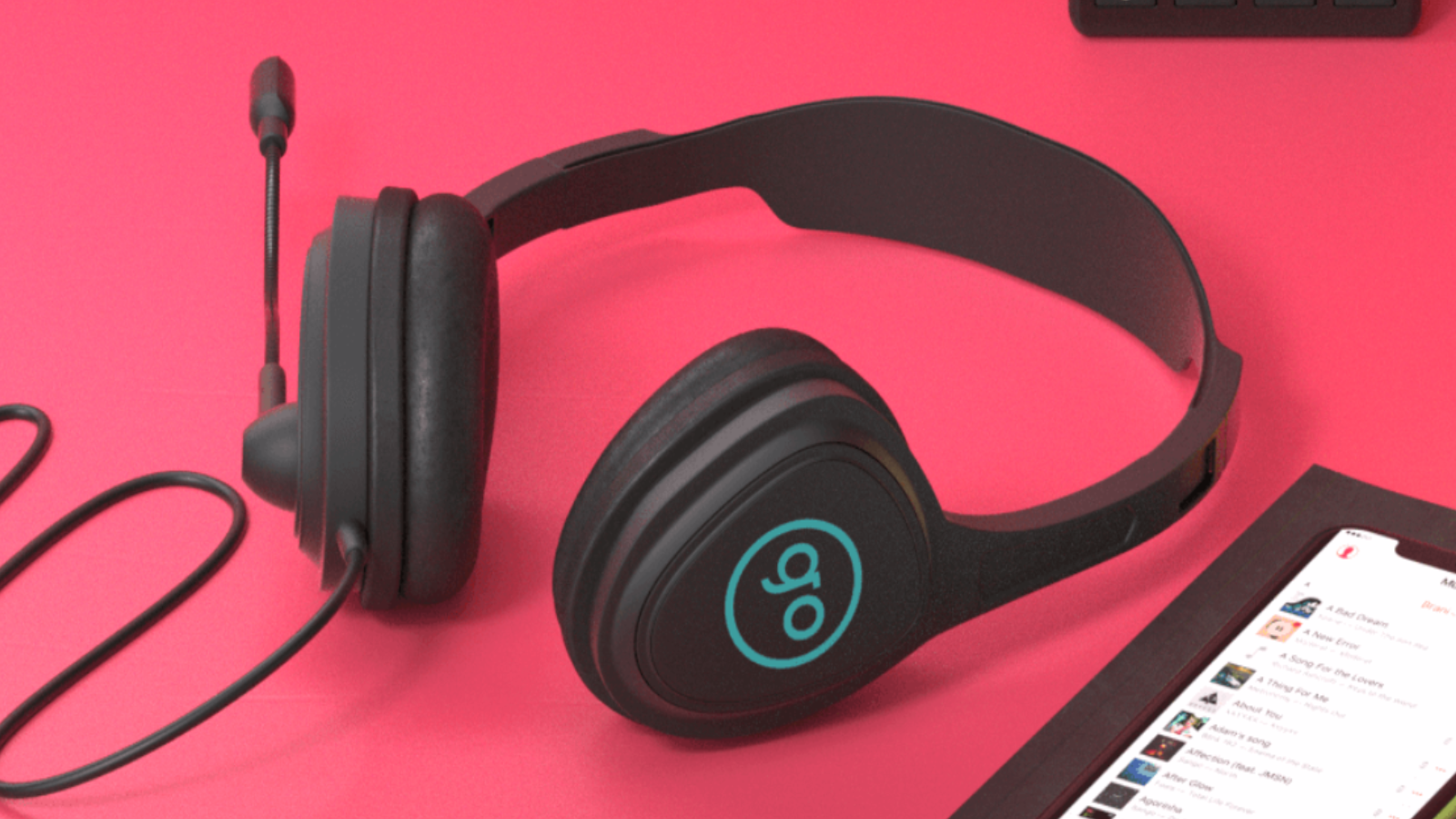 <p>Talky, PC headset with external microphone</p>